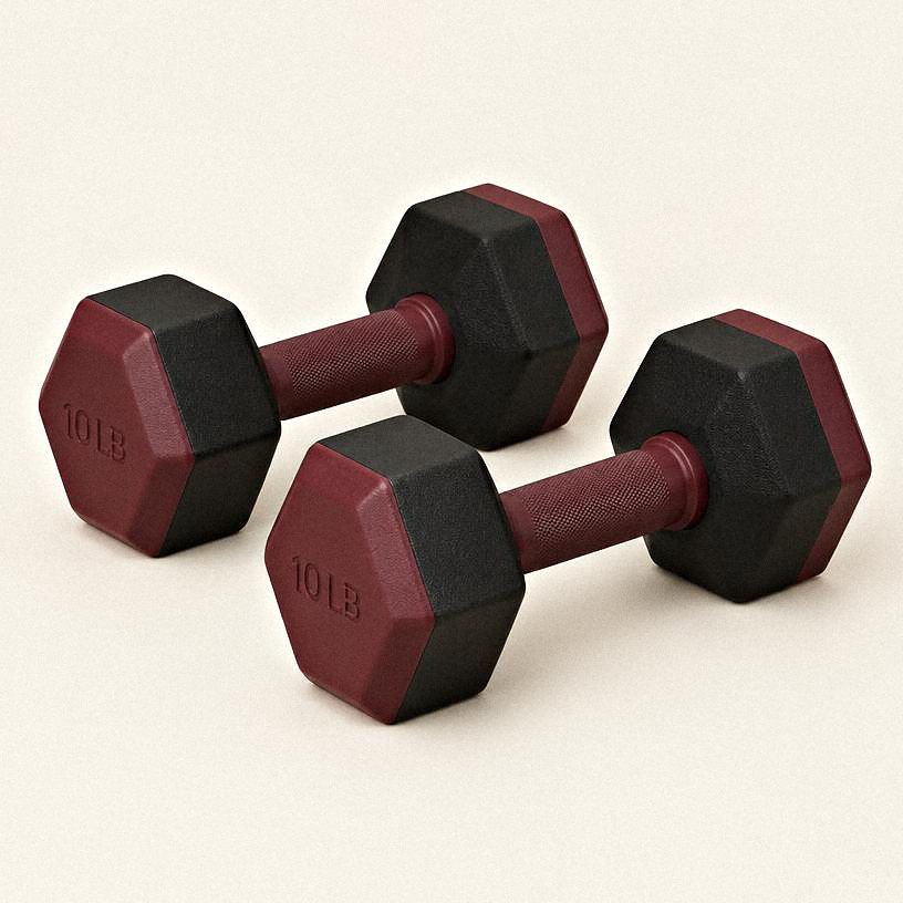 Adjustable Dumbbells — Steel, rubber