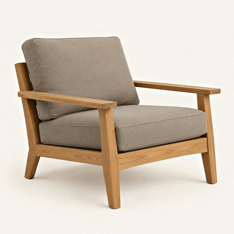 Lounge Chair — Teak