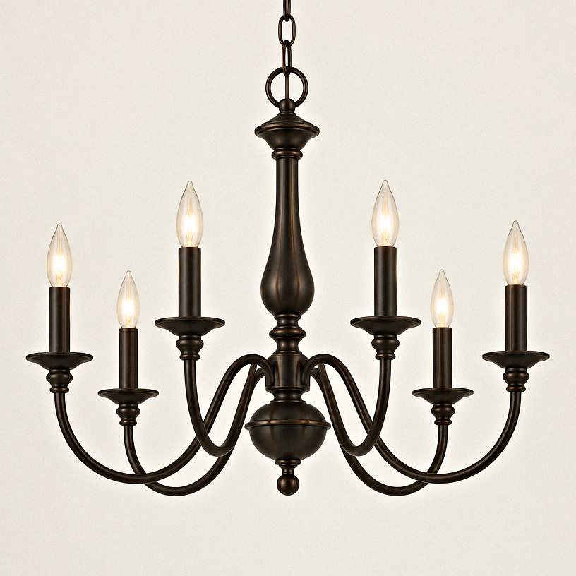 Chandelier — Bronze
