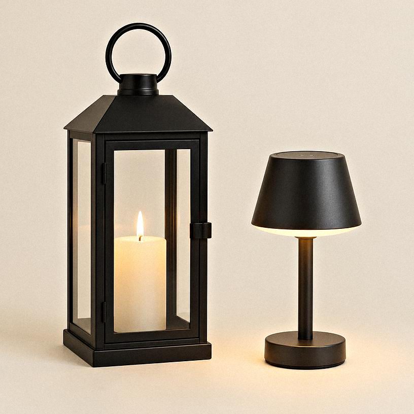 Table Lamp — Matte black