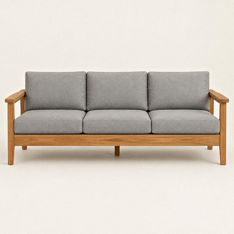 Outdoor Sofa — Teak