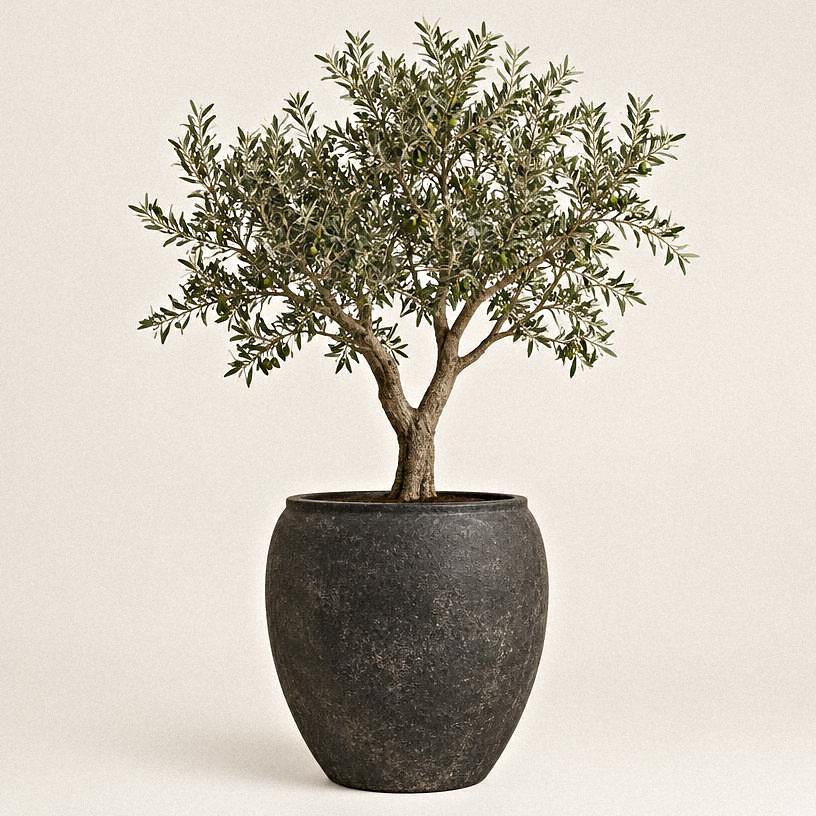 Outdoor Planter — Stone