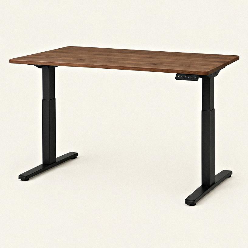 Standing Desk — Walnut, steel