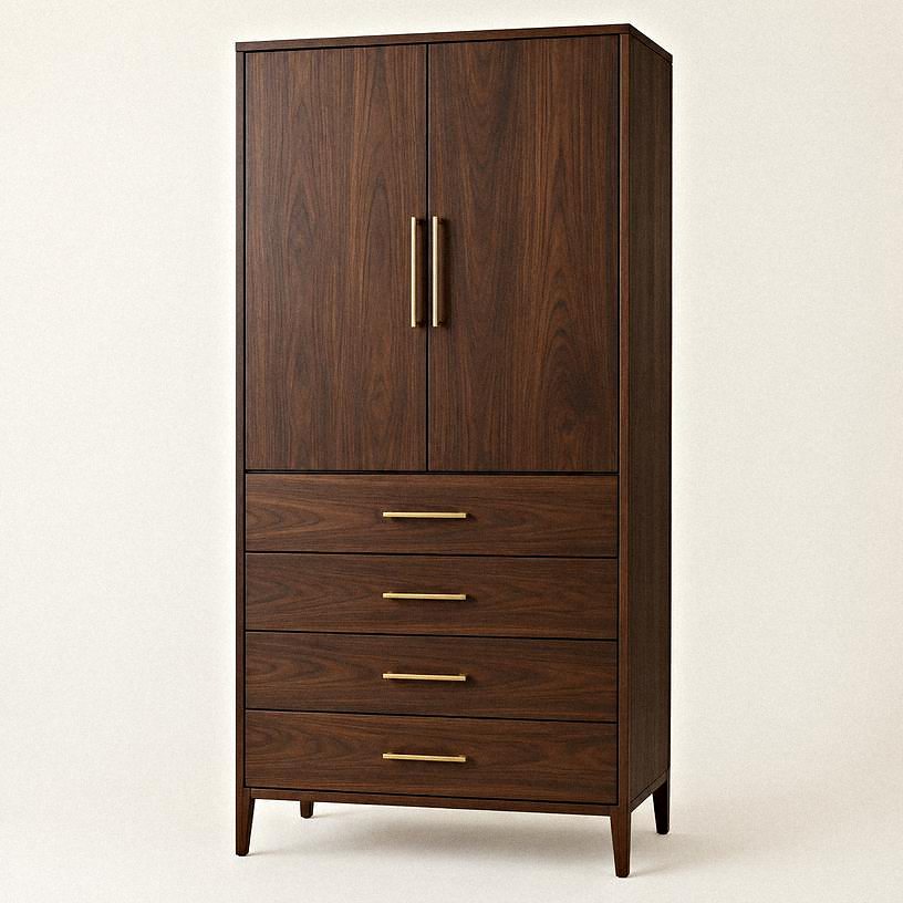 Display Cabinet — Walnut, glass